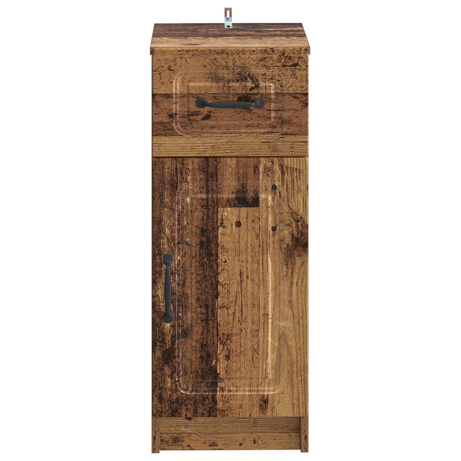 Badkamer Opbergkast UTRECHT Oud hout 30 x 31 x 77 cm - Afbeelding 4