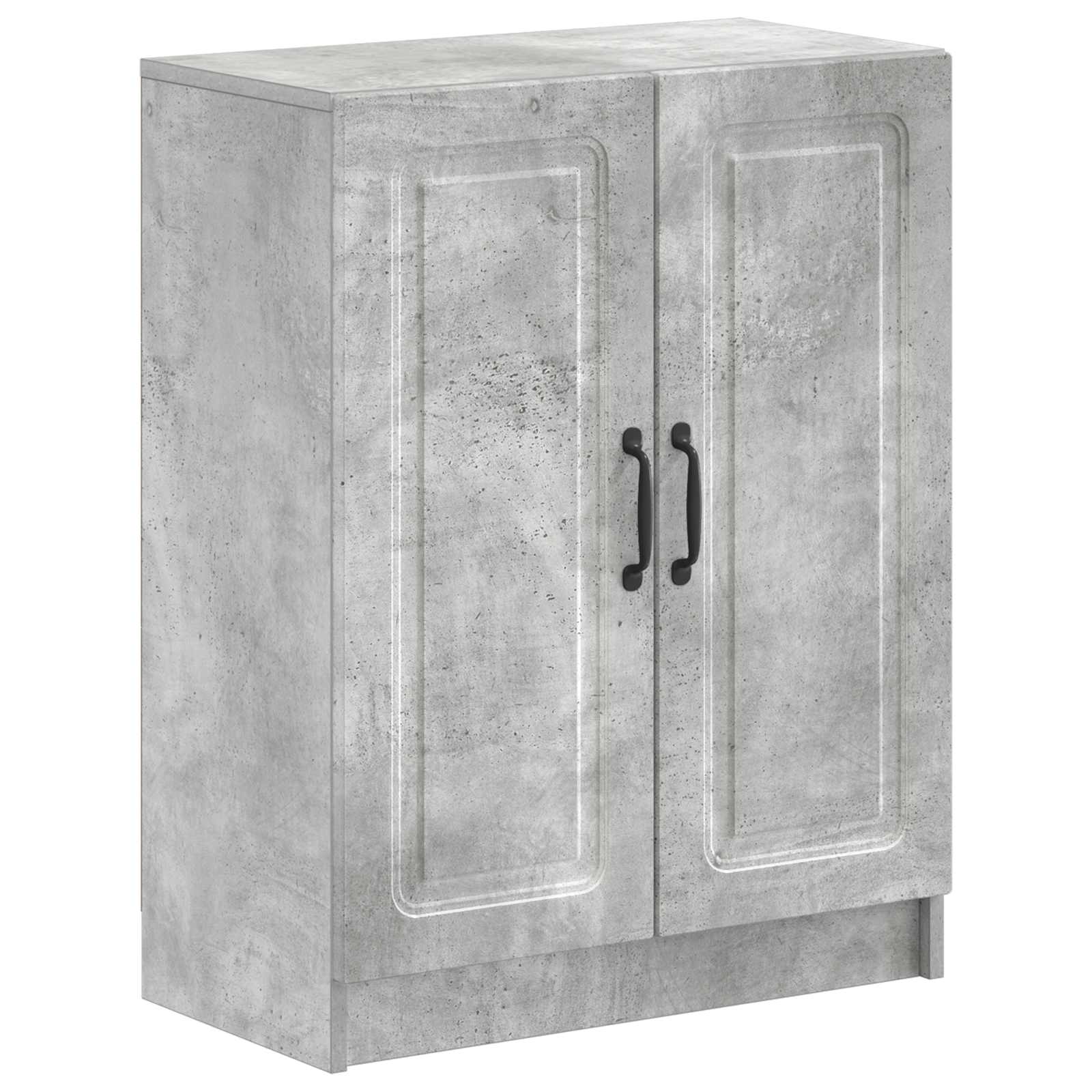 vidaXL Badkamer Opbergkast UTRECHT Betongrijs 59,5 x 31 x 77 cm