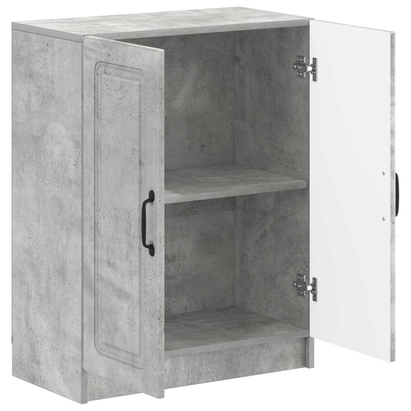 vidaXL Badkamer Opbergkast UTRECHT Betongrijs 59,5 x 31 x 77 cm