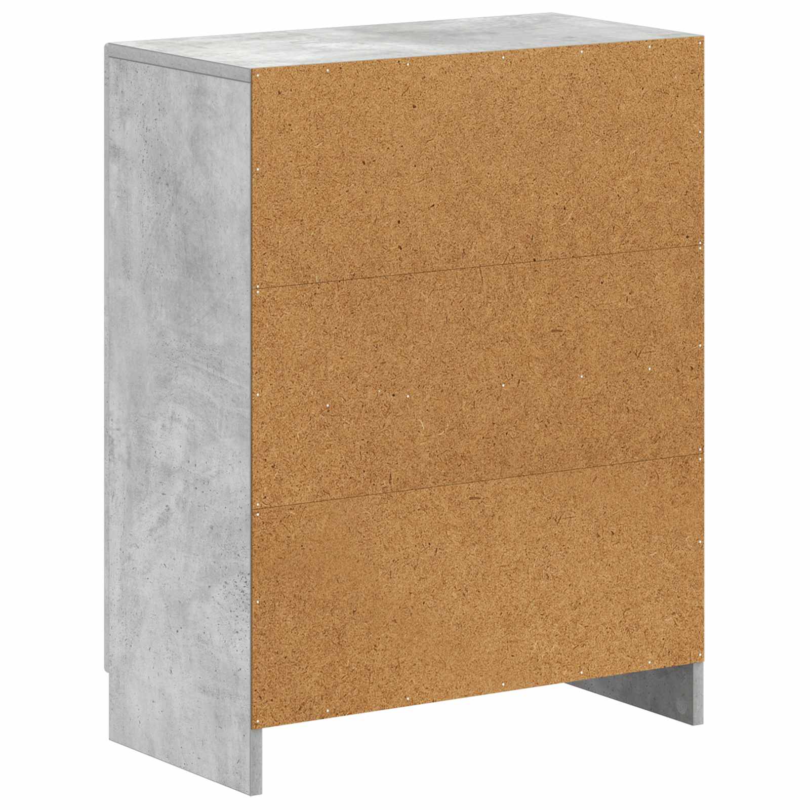 vidaXL Badkamer Opbergkast UTRECHT Betongrijs 59,5 x 31 x 77 cm