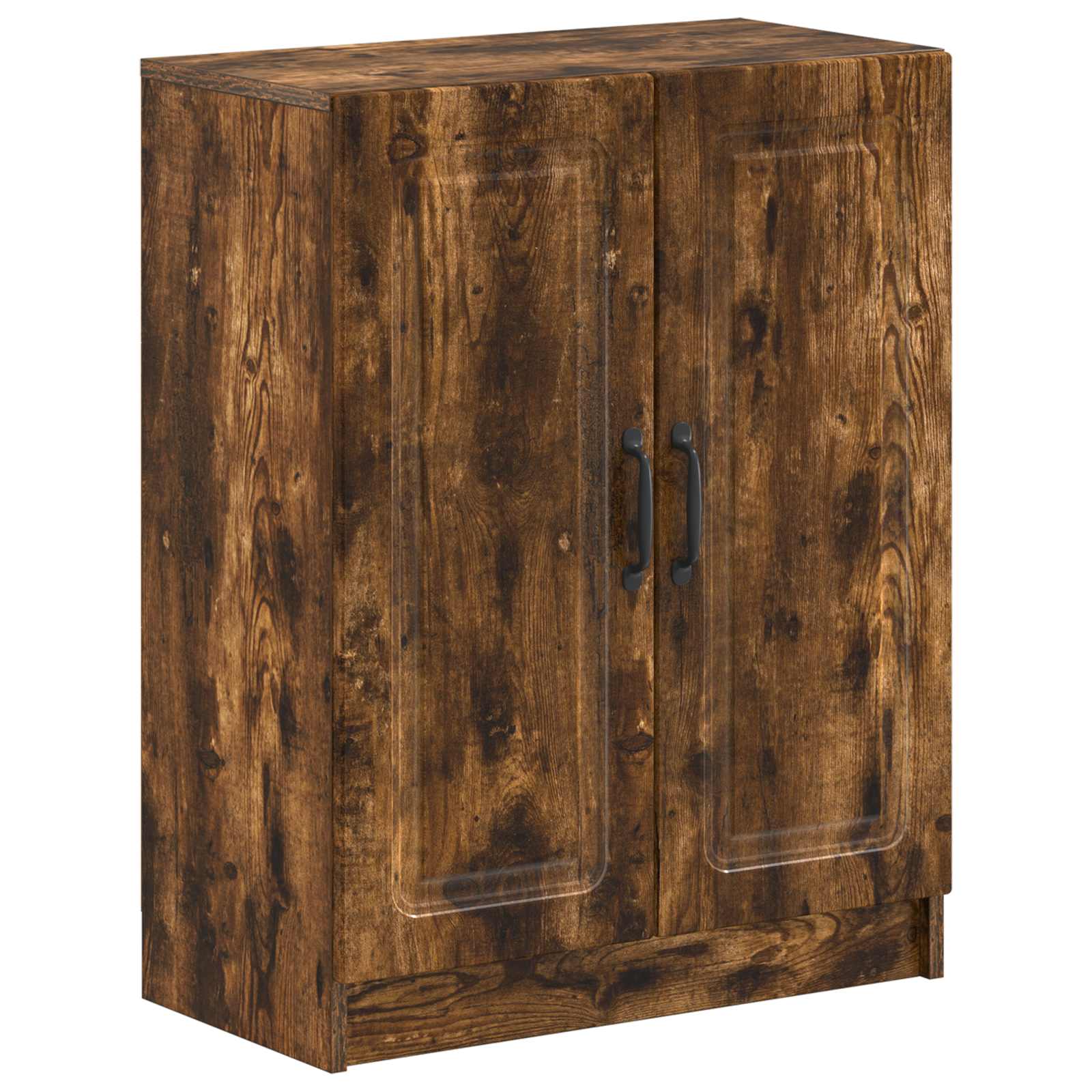 vidaXL Badkamer Opbergkast UTRECHT Gerookt eiken 59,5 x 31 x 77 cm