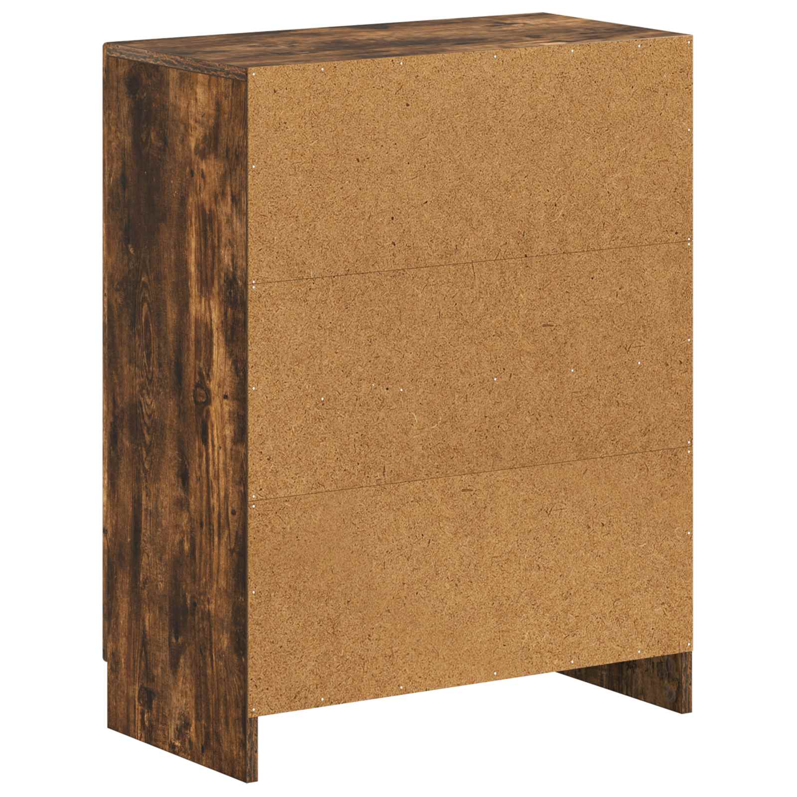 vidaXL Badkamer Opbergkast UTRECHT Gerookt eiken 59,5 x 31 x 77 cm