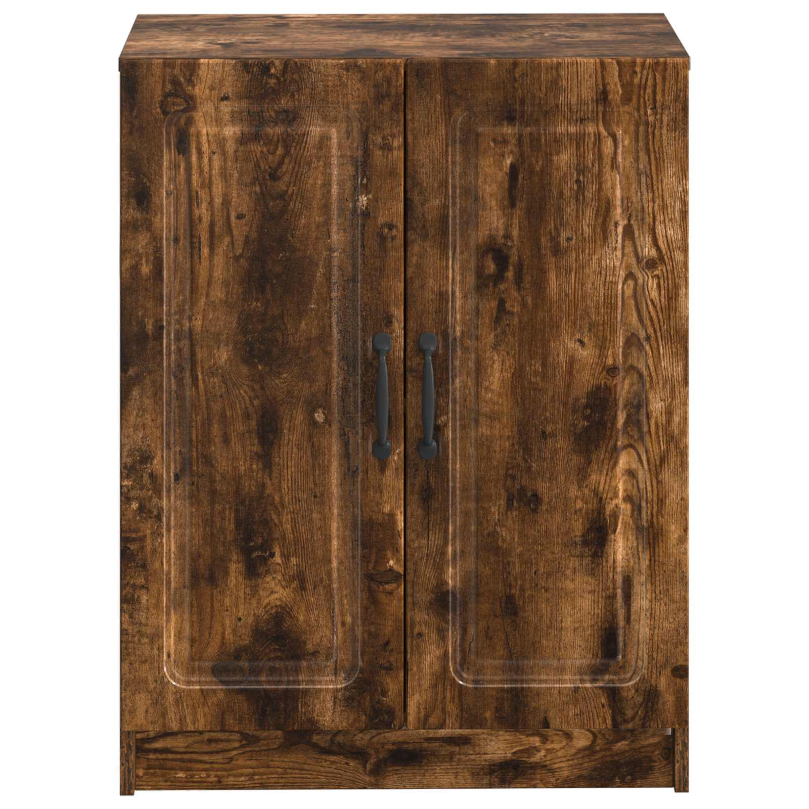 vidaXL Badkamer Opbergkast UTRECHT Gerookt eiken 59,5 x 31 x 77 cm