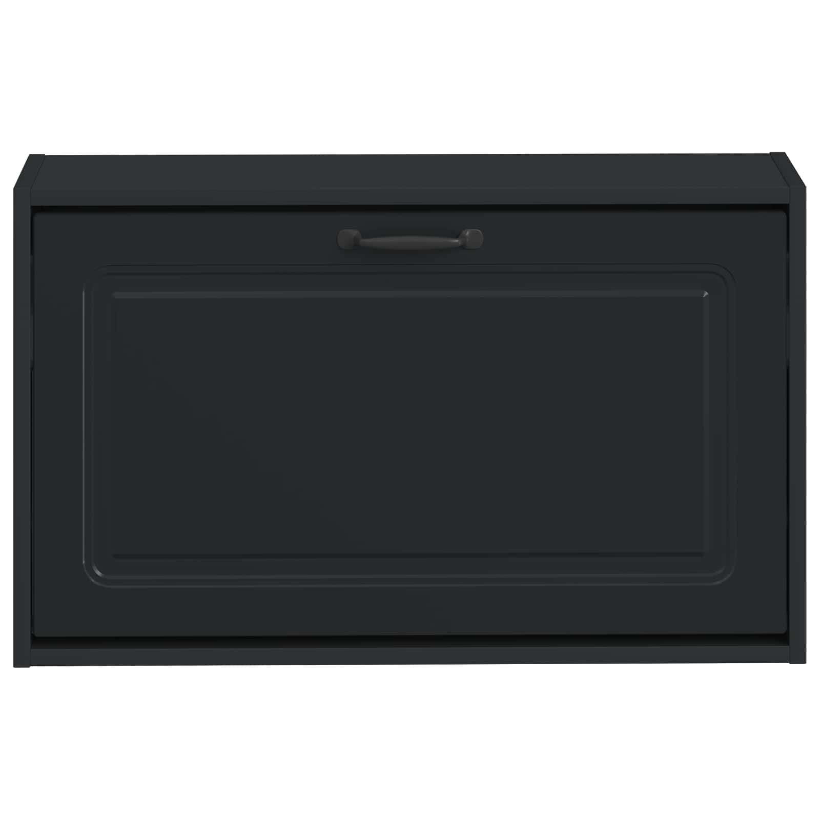 Wandgemonteerde Schoenkast UTRECHT 71 x 17 x 43 cm Bewerkt hout image 3