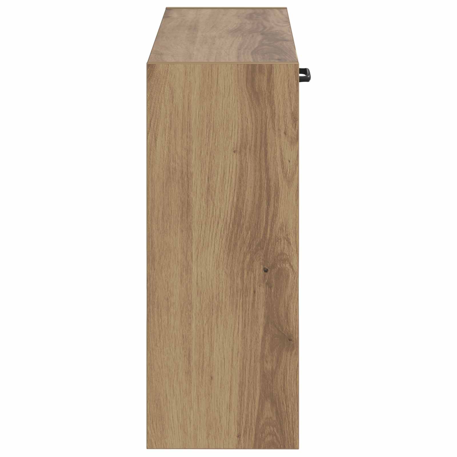 Wandgemonteerde Schoenkast UTRECHT 71 x 17 x 43 cm Bewerkt hout image 4