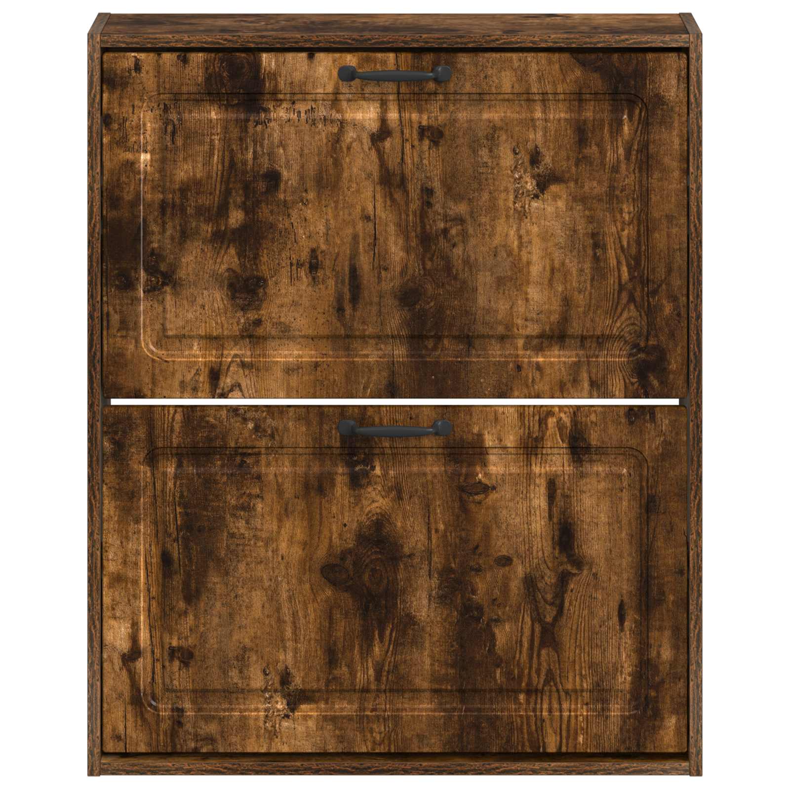 Wandgemonteerde Schoenkast UTRECHT 71 x 17 x 86 cm Bewerkt hout image 3