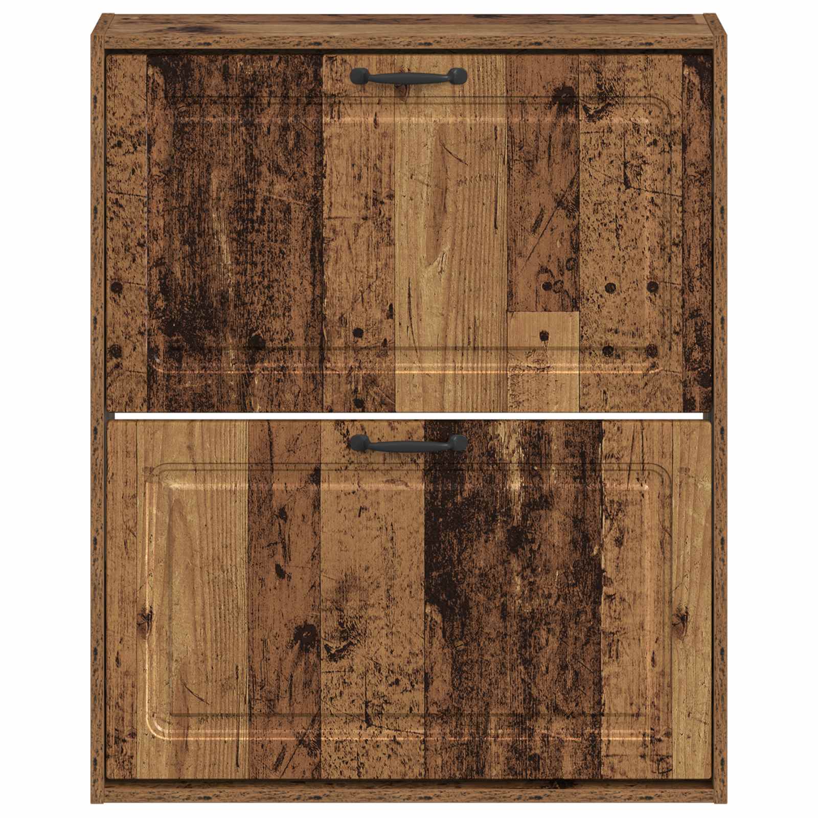 Wandgemonteerde Schoenkast UTRECHT 71 x 17 x 86 cm Bewerkt hout image 3