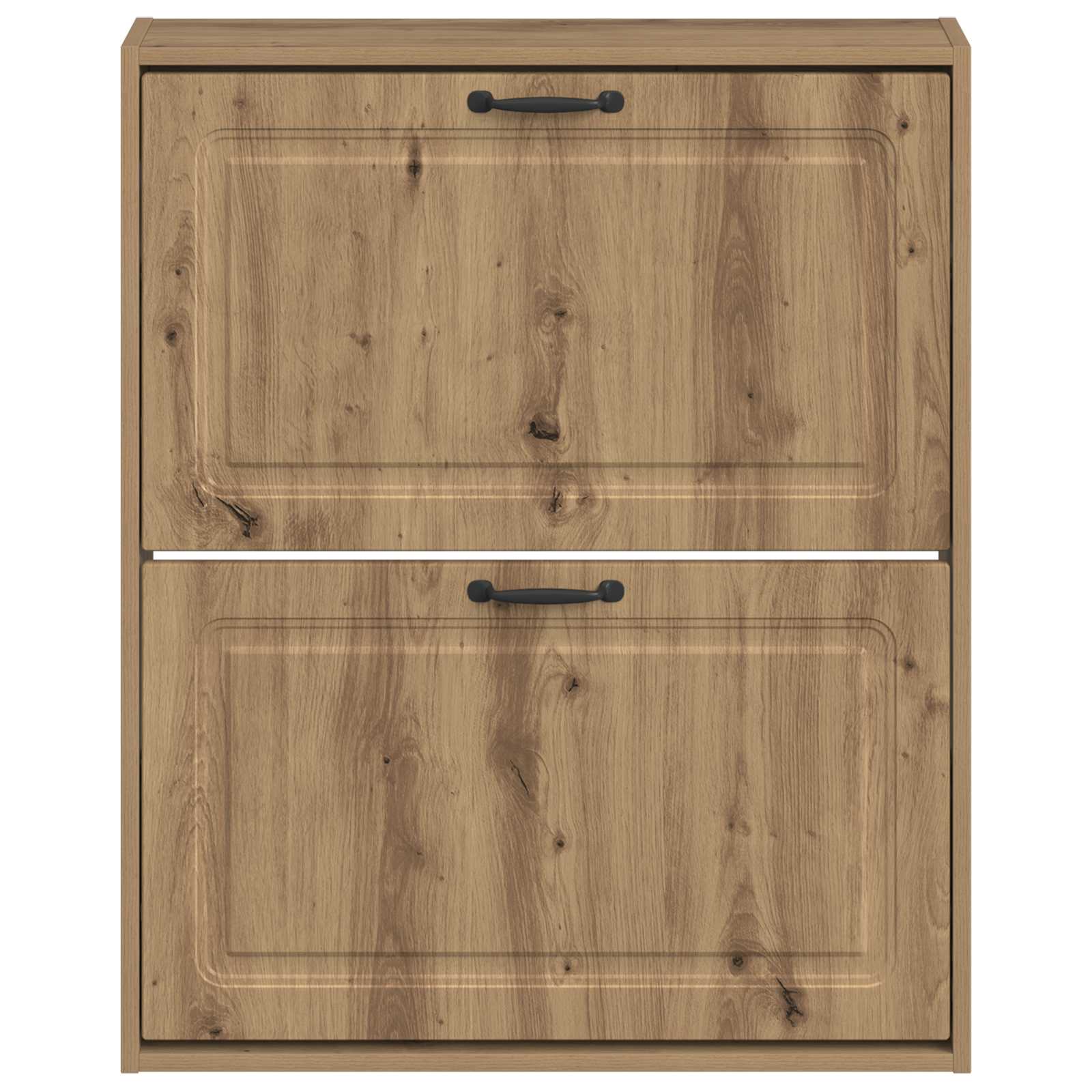 Wandgemonteerde Schoenkast UTRECHT 71 x 17 x 86 cm Bewerkt hout image 3