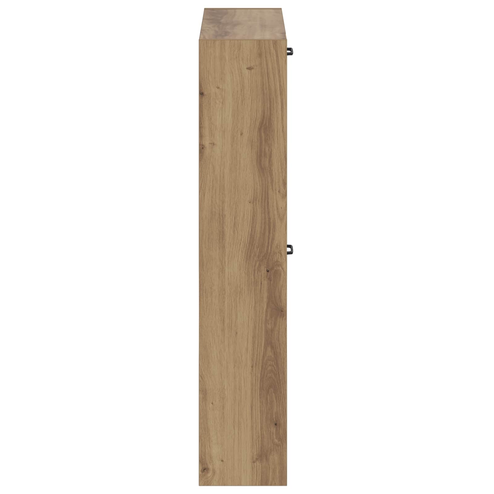 Wandgemonteerde Schoenkast UTRECHT 71 x 17 x 86 cm Bewerkt hout image 4