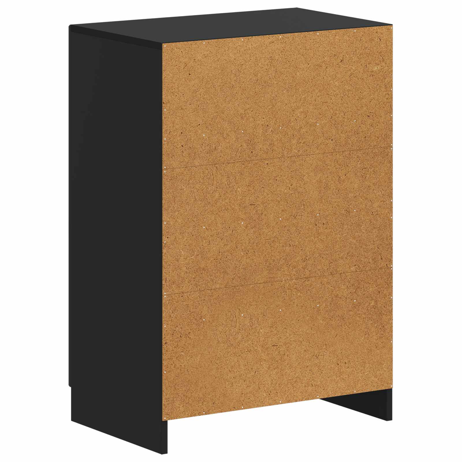 Schoenenkast UTRECHT 59,5 x 39,5 x 87 cm Bewerkt hout Zwart image 5