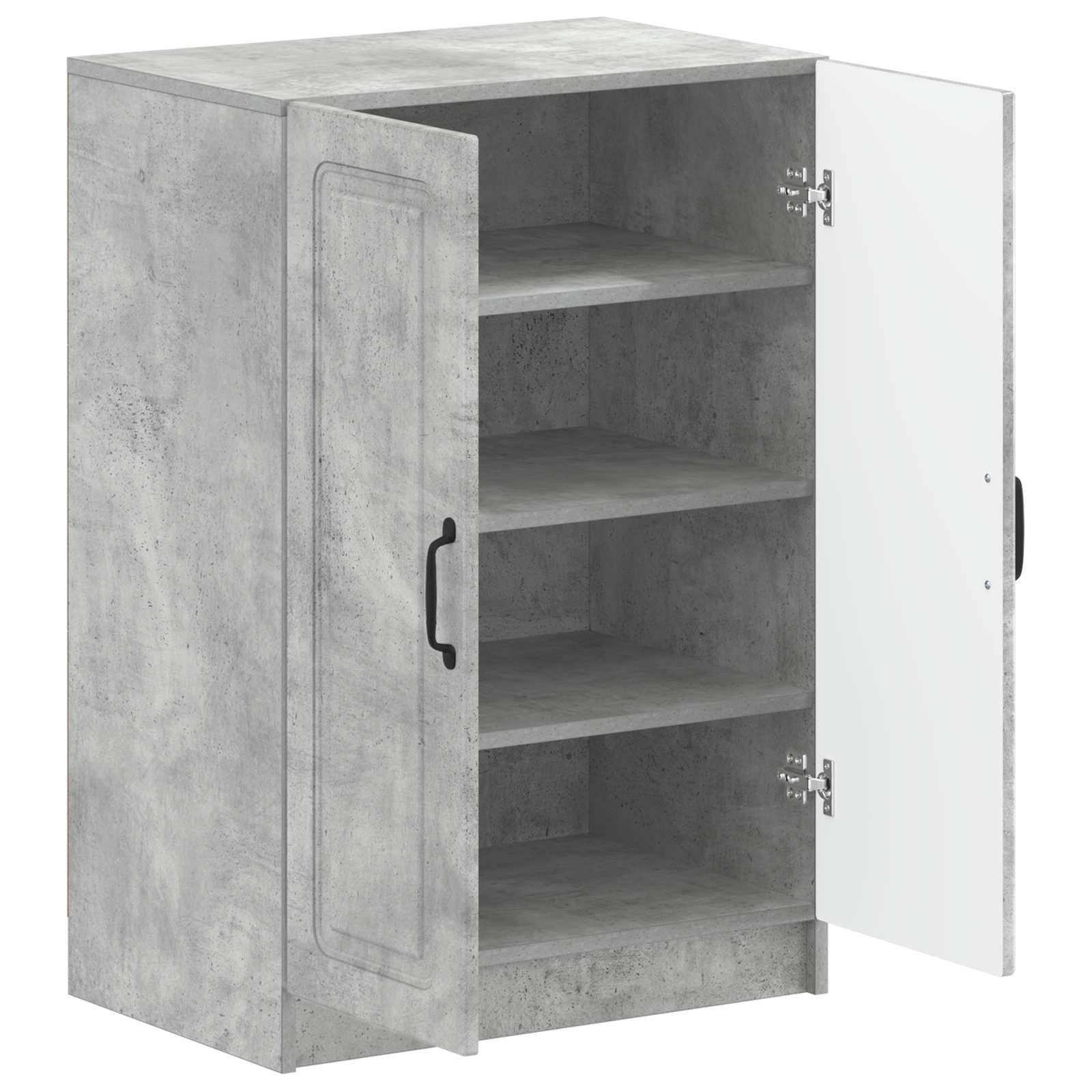 Schoenenkast UTRECHT 59,5 x 39,5 x 87 cm Bewerkt hout image 2