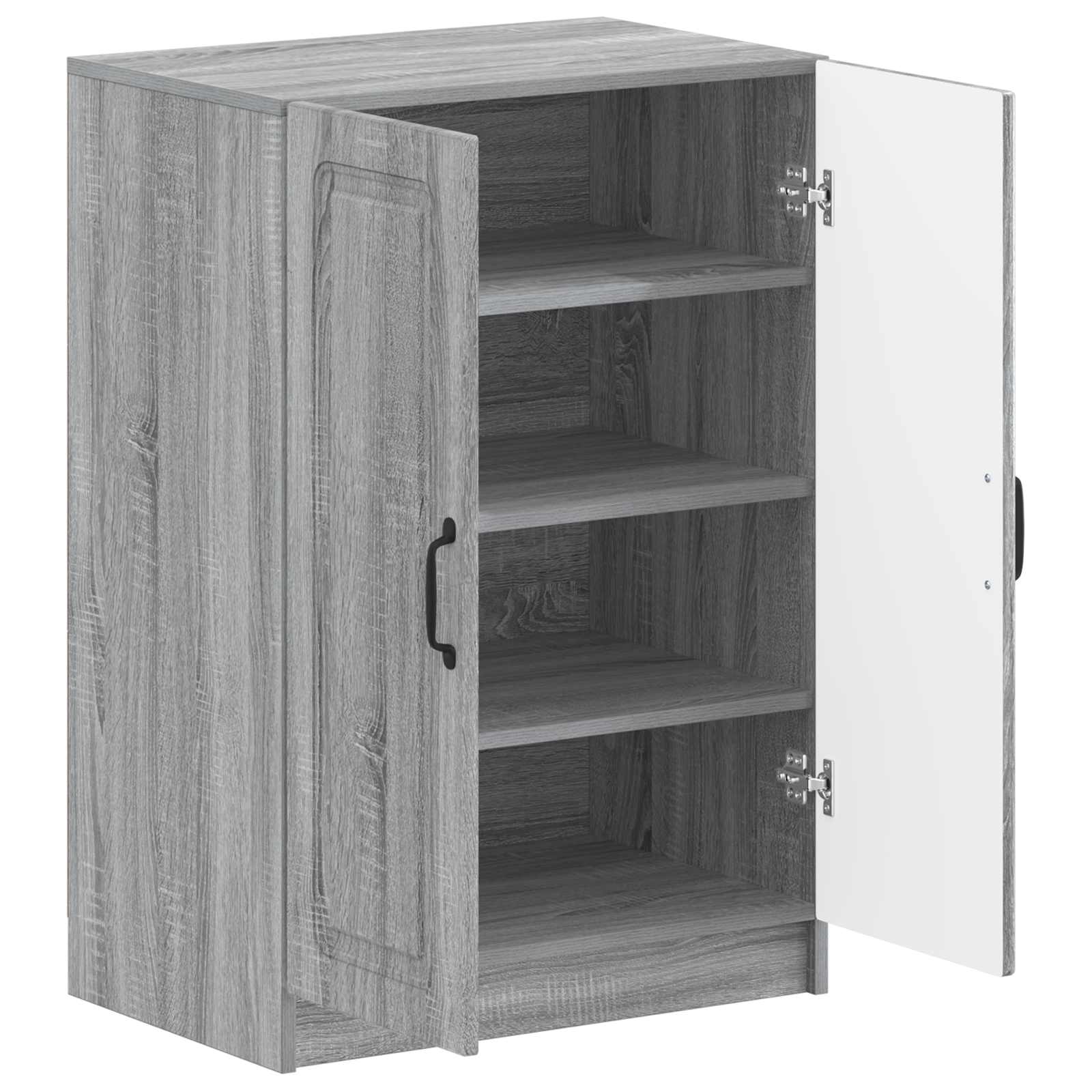 Schoenenkast UTRECHT 59,5 x 39,5 x 87 cm Bewerkt hout image 2