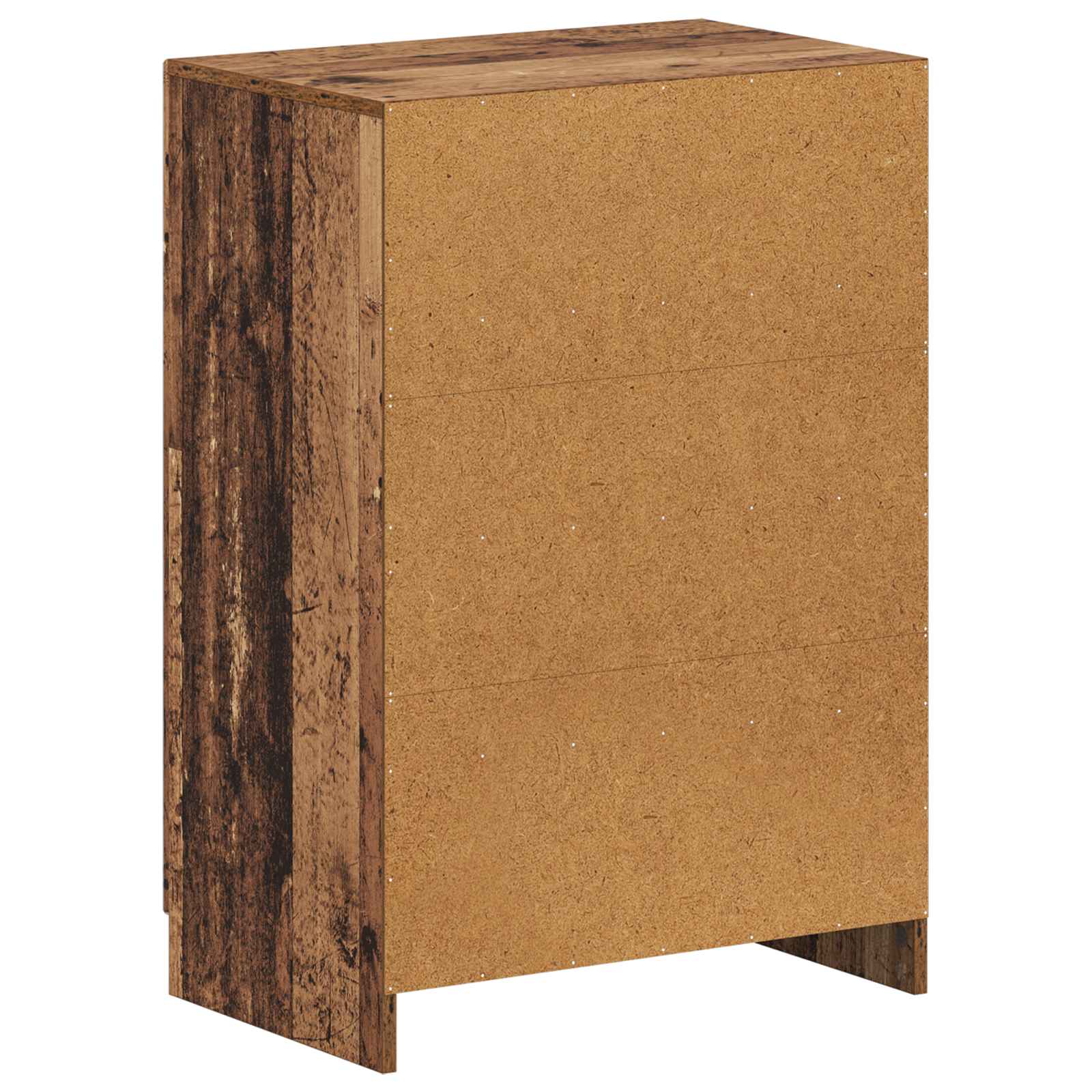 Schoenenkast UTRECHT 59,5 x 39,5 x 87 cm Bewerkt hout Oud hout image 5