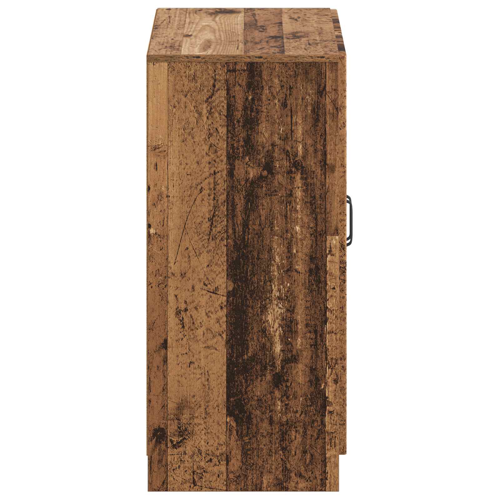 Schoenenkast UTRECHT 59,5 x 39,5 x 87 cm Bewerkt hout Oud hout image 4