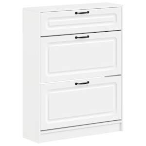 vidaXL Kinga kapp UTRECHT 78 x 24 x 100 cm Tehispuit Valge