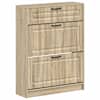 vidaXL Kinga kapp UTRECHT 78 x 24 x 100 cm Tehispuit Sonoma tamm