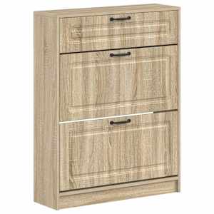 vidaXL Kinga kapp UTRECHT 78 x 24 x 100 cm Tehispuit Sonoma tamm