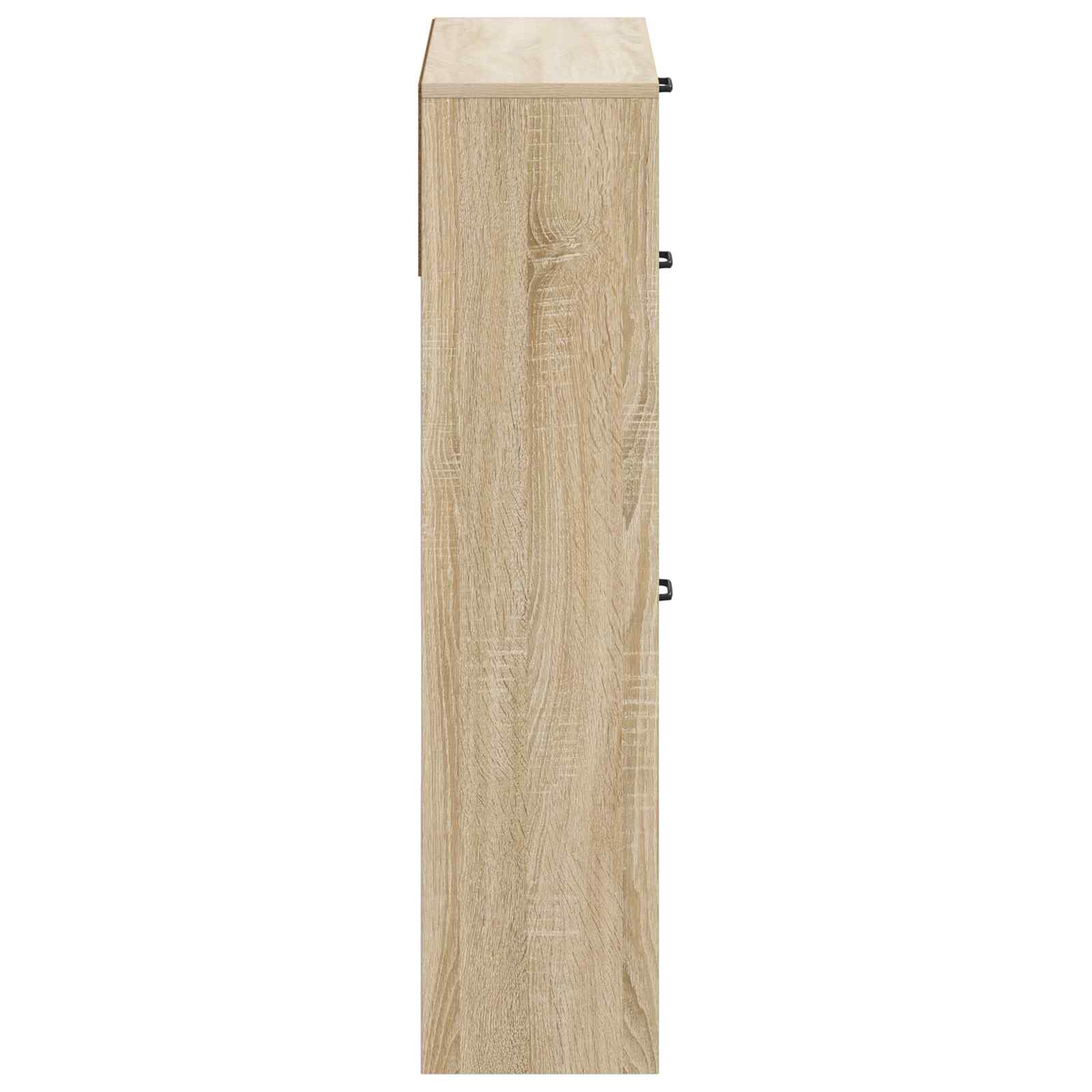 Schoenenkast UTRECHT 78 x 24 x 100 cm Bewerkt hout Sonoma Eiken image 4