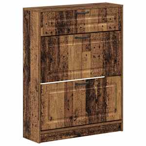 vidaXL Kinga kapp UTRECHT 78 x 24 x 100 cm Tehispuit Vana puit