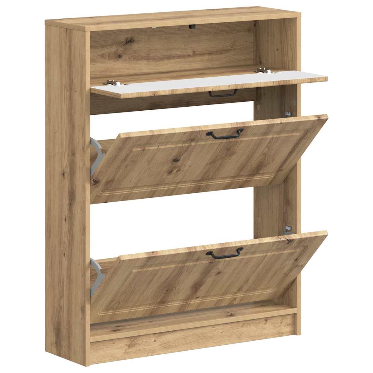 Sko skab UTRECHT 78 x 24 x 100 cm Konstrueret træ - Billede 3