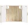 vidaXL Dartboardi kapp UTRECHT Sonoma tamm 52,5 x 10,5 x 53,5 cm