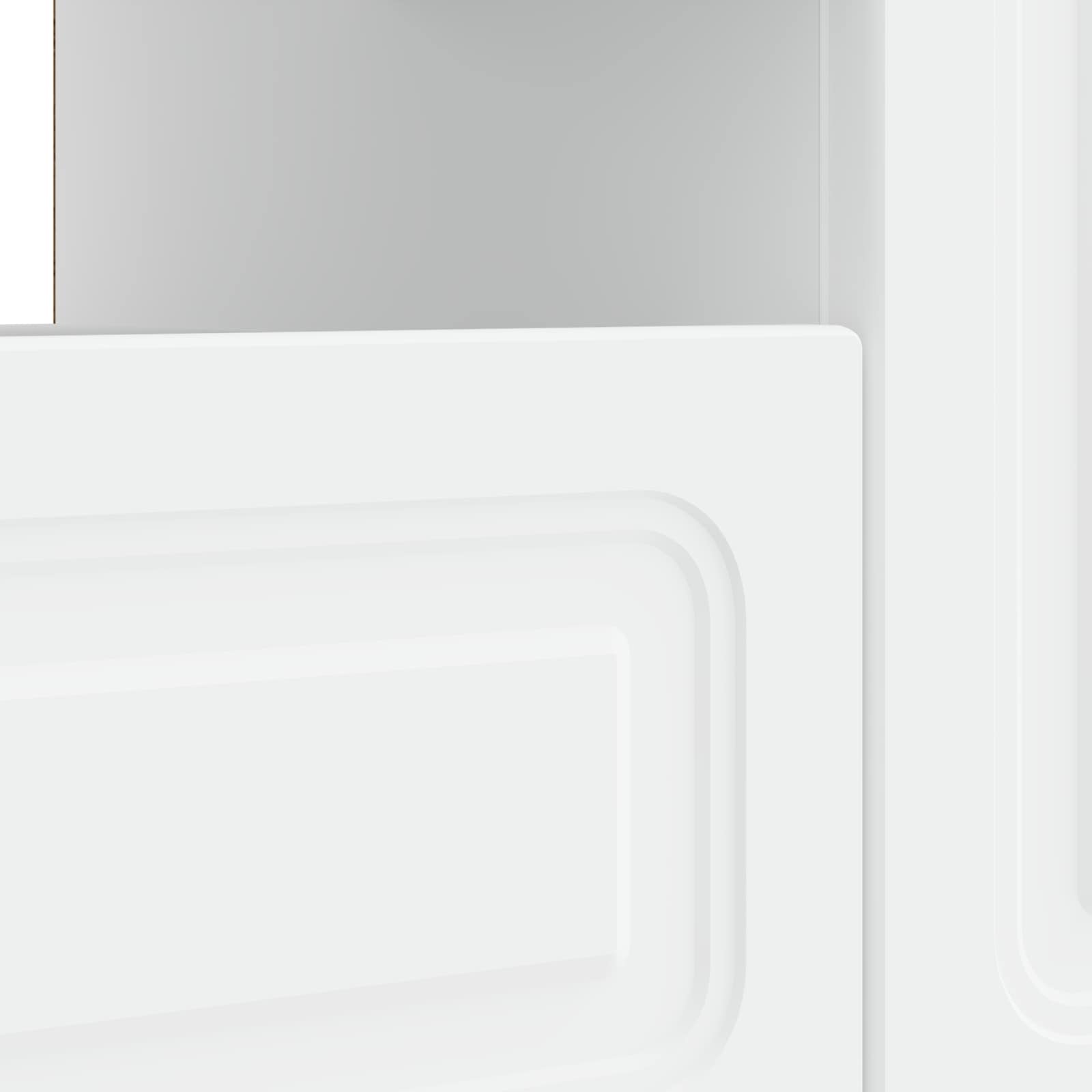 LED TV-kaappi valkoinen Tekninen puu - Image 7