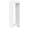 vidaXL Taimede alus Valge 30 x 30 x 100 cm Tehispuit