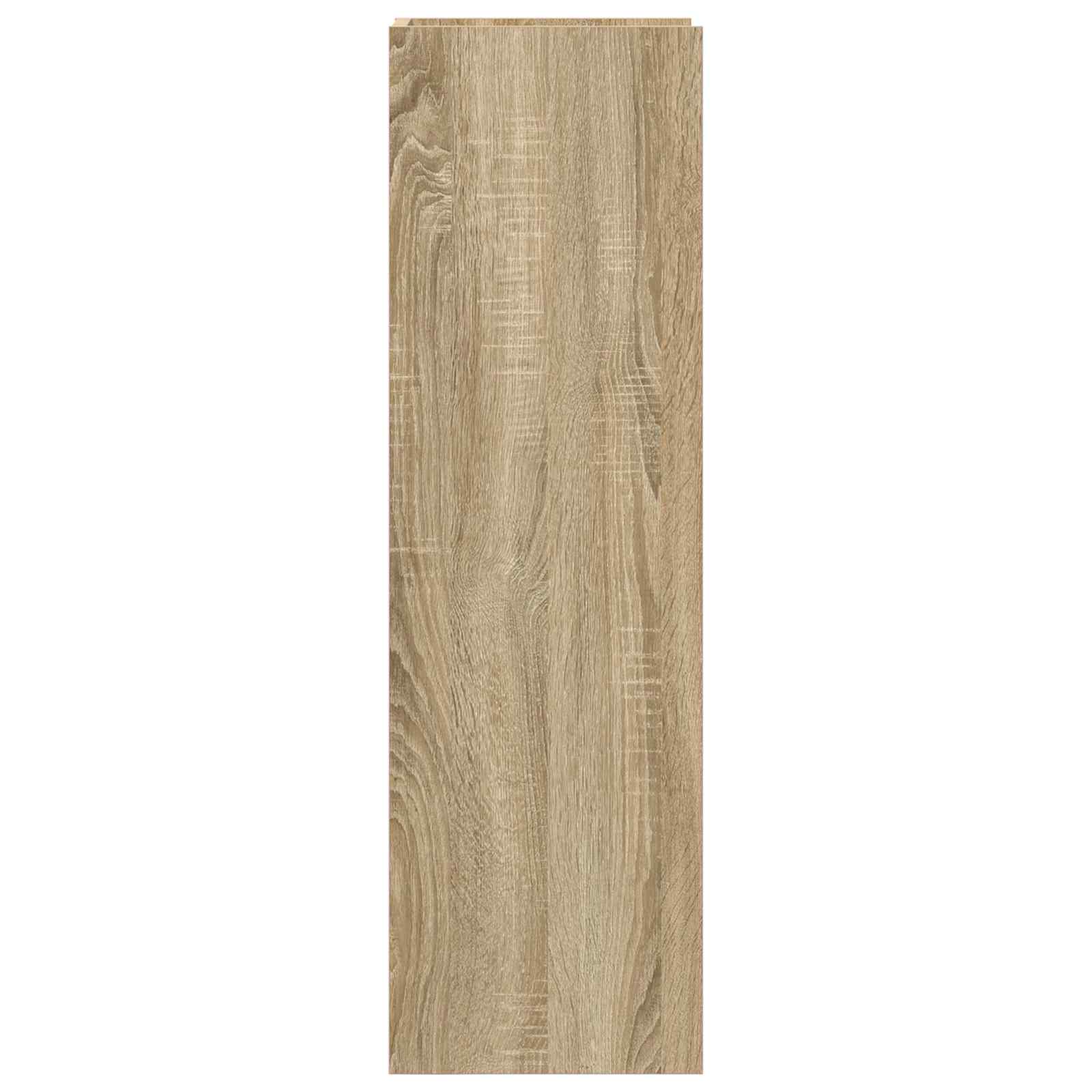Plantenstandaard Sonoma Eiken 30 x 30 x 100 cm Bewerkt hout image 6