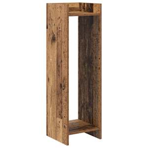 vidaXL Taimede alus Vana puit 30 x 30 x 100 cm Tehispuit