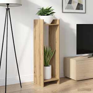 Stojalo za rastline 2 pcs Obrtni Hrast 30 x 30 x 100 cm