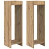 vidaXL Taimede alus 2 tk Artisan tamm 30 x 30 x 100 cm Tehispuit