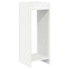 vidaXL Taimede alus Valge 30 x 30 x 80 cm Tehispuit