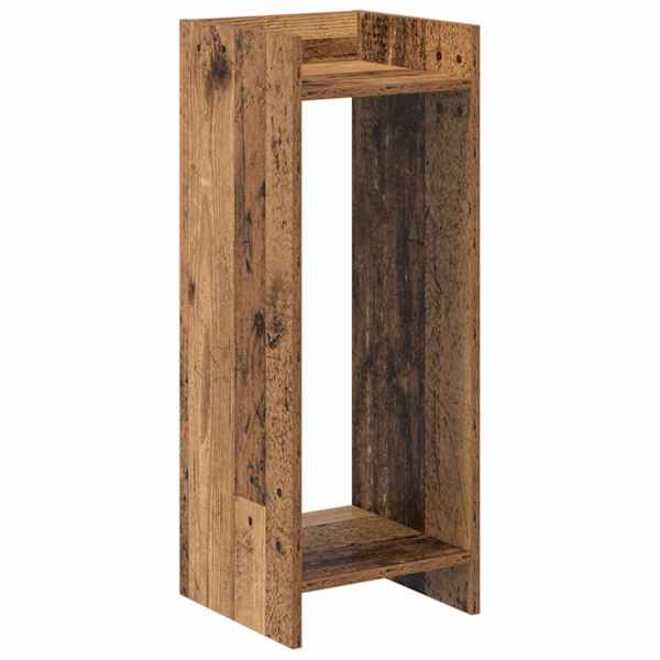vidaXL Taimede alus Vana puit 30 x 30 x 80 cm Tehispuit