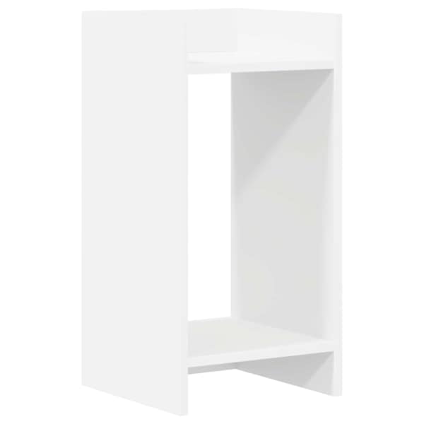 vidaXL Taimede alus Valge 30 x 30 x 60 cm Tehispuit