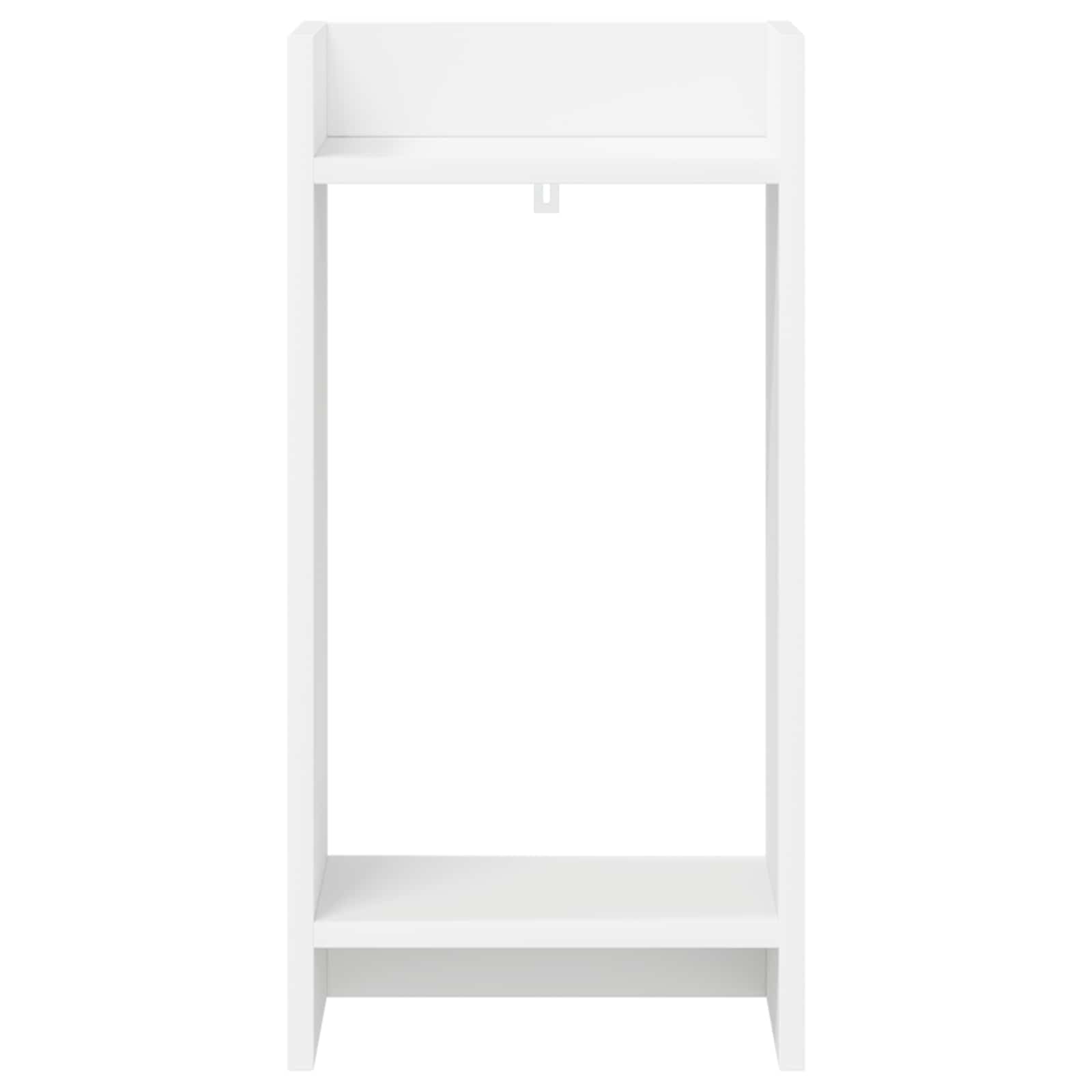 Plantenstandaard Wit 30 x 30 x 60 cm Geconstrueerd hout image 4