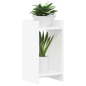 Stojan na rostliny 2 ks Bílý 30 x 30 x 60 cm Dřevěný materiál - obrázek 3