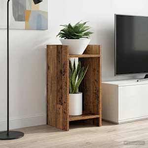 Stojalo za rastline s polico Star les 30 x 30 x 60 cm