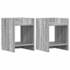 vidaXL Taimede alus 2 tk Hall Sonoma 30 x 30 x 40 cm Tehispuit