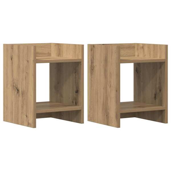 vidaXL Taimede alus 2 tk Artisan tamm 30 x 30 x 40 cm Tehispuit