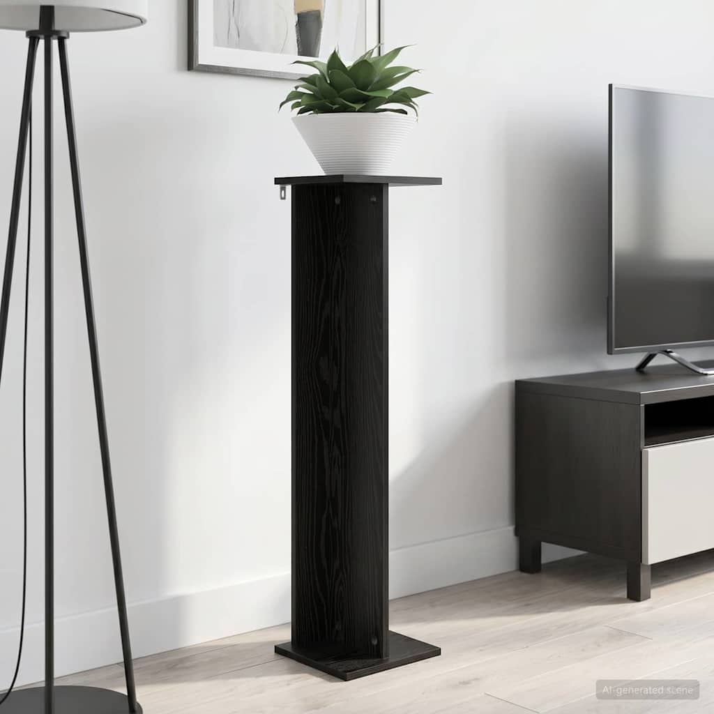 Plantenstandaard Zwarte Eik 25 x 25,5 x 100,5 cm image 1