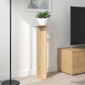 Stojalo za rastline Sonoma hrast 25 x 25,5 x 100,5 cm