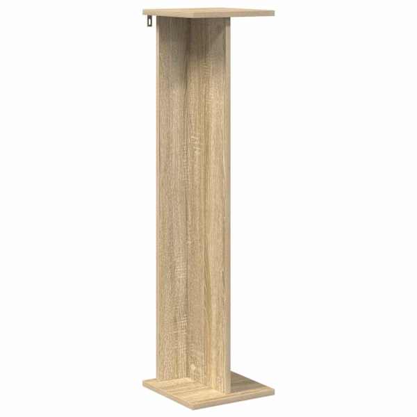 vidaXL Taimede alus Sonoma tamm 25 x 25,5 x 100,5 cm Tehispuit