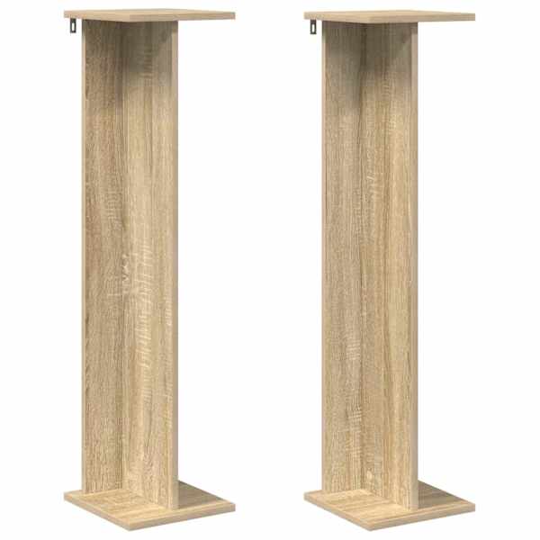 vidaXL Taimede alus 2 tk Sonoma tamm 25 x 25,5 x 100,5 cm Tehispuit