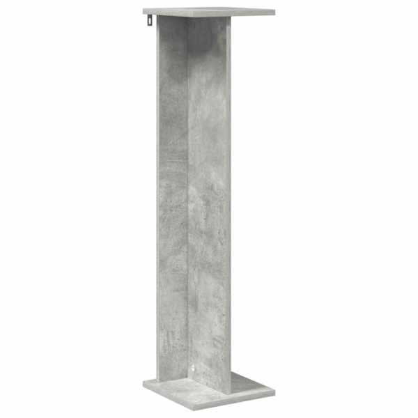 vidaXL Taimede alus Betoonhall 25 x 25,5 x 100,5 cm Tehispuit