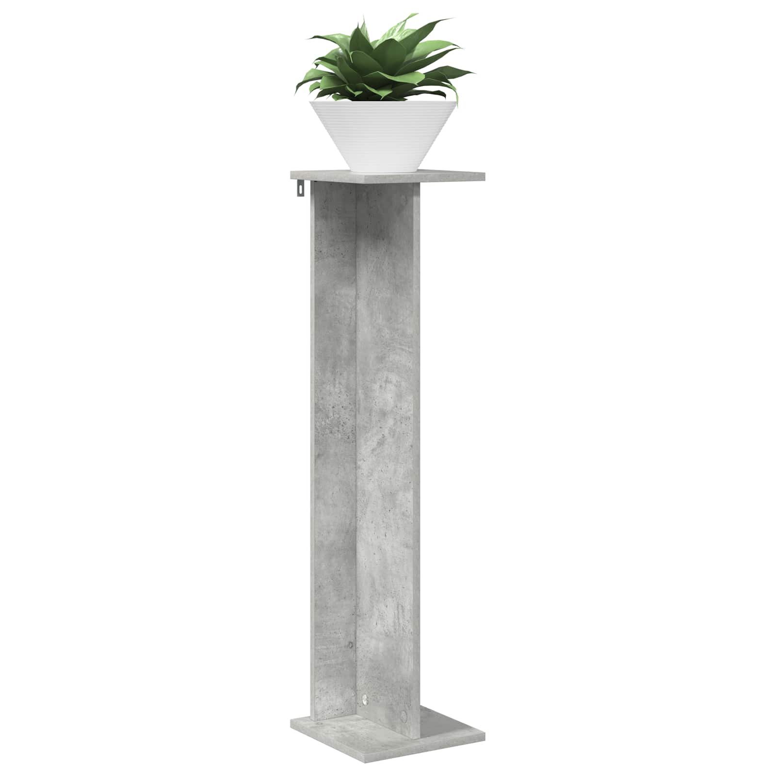 Plantenstandaard Beton Grijs 25 x 25,5 x 100,5 cm image 3