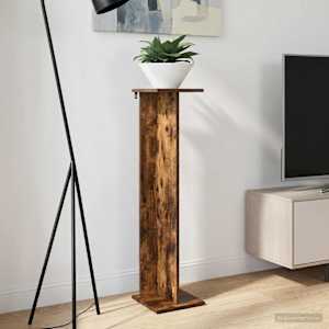 Stojalo za rastline Dimljeni Hrast 25 x 25,5 x 100,5 cm