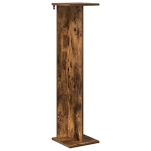 vidaXL Taimede alus Suitsutatud tamm 25 x 25,5 x 100,5 cm Tehispuit