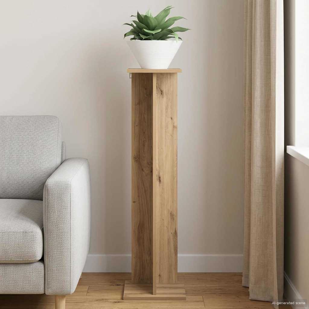 Stojalo za rastline Obrtni Hrast 25 x 25,5 x 100,5 cm - slika 4