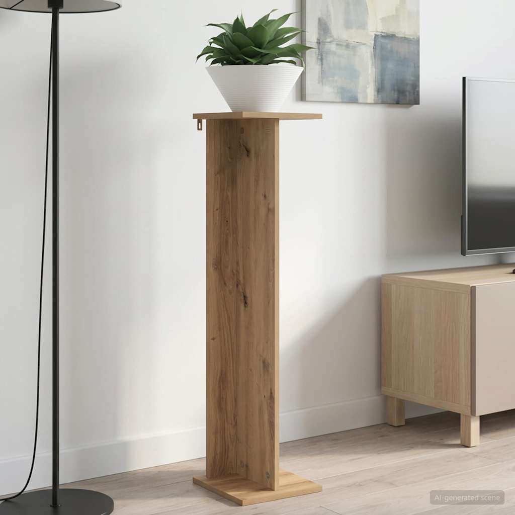 Plantenstandaard 2 pcs Artisan Eik 25 x 25,5 x 100,5 cm image 1