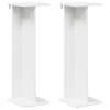 vidaXL Taimede alus 2 tk Valge 25 x 25,5 x 80,5 cm Tehispuit